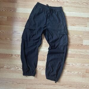 MUJI Cargo Pants - Black - Medium